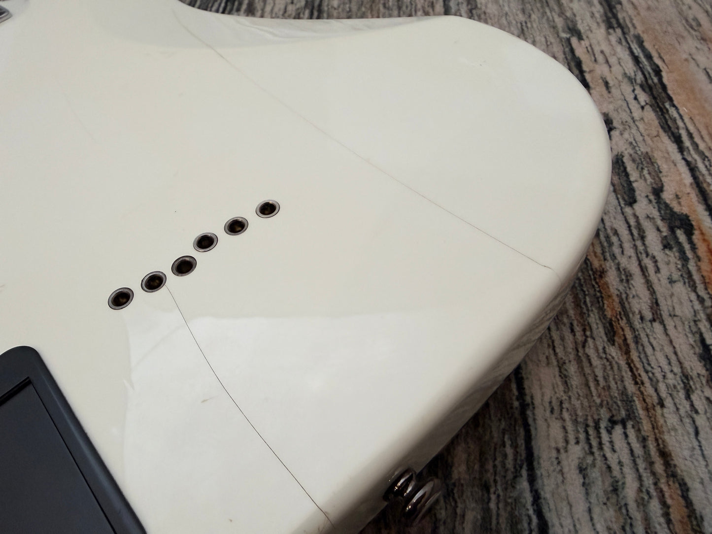 Schecter Demon 6 - Battered Bruised and Battle weary.