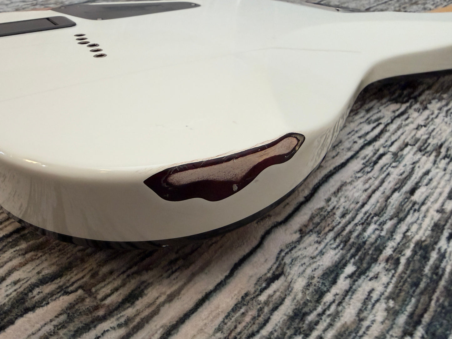 Schecter Demon 6 - Battered Bruised and Battle weary.