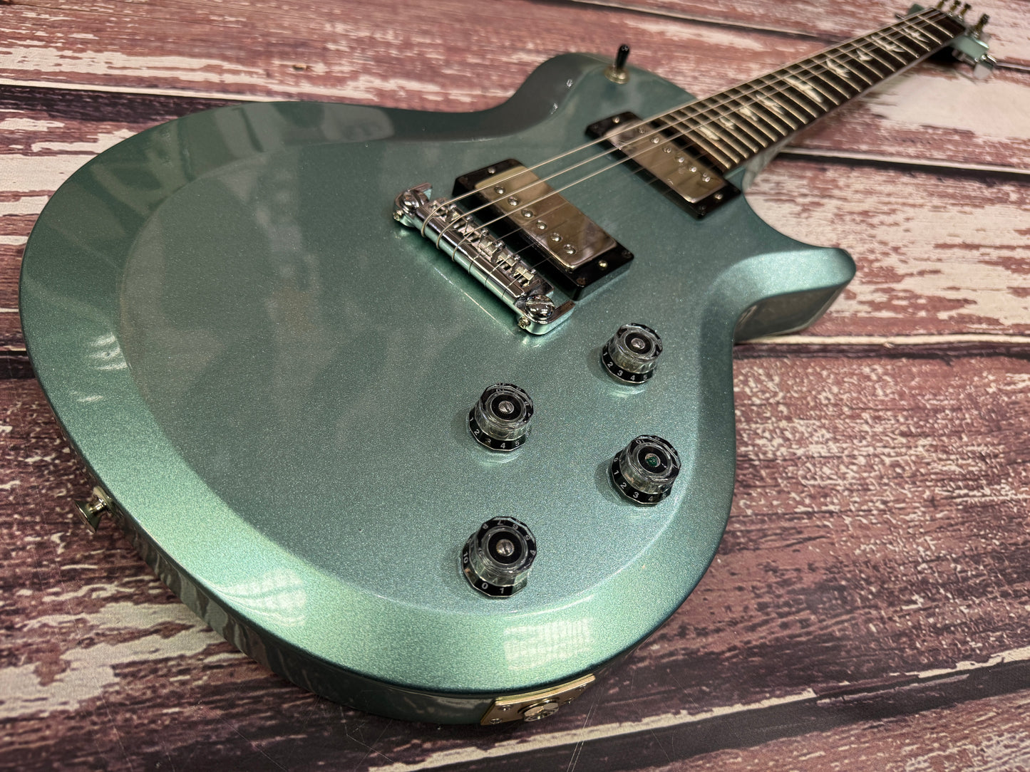 PRS S2 USA Singlecut 2016 Frost Green metallic