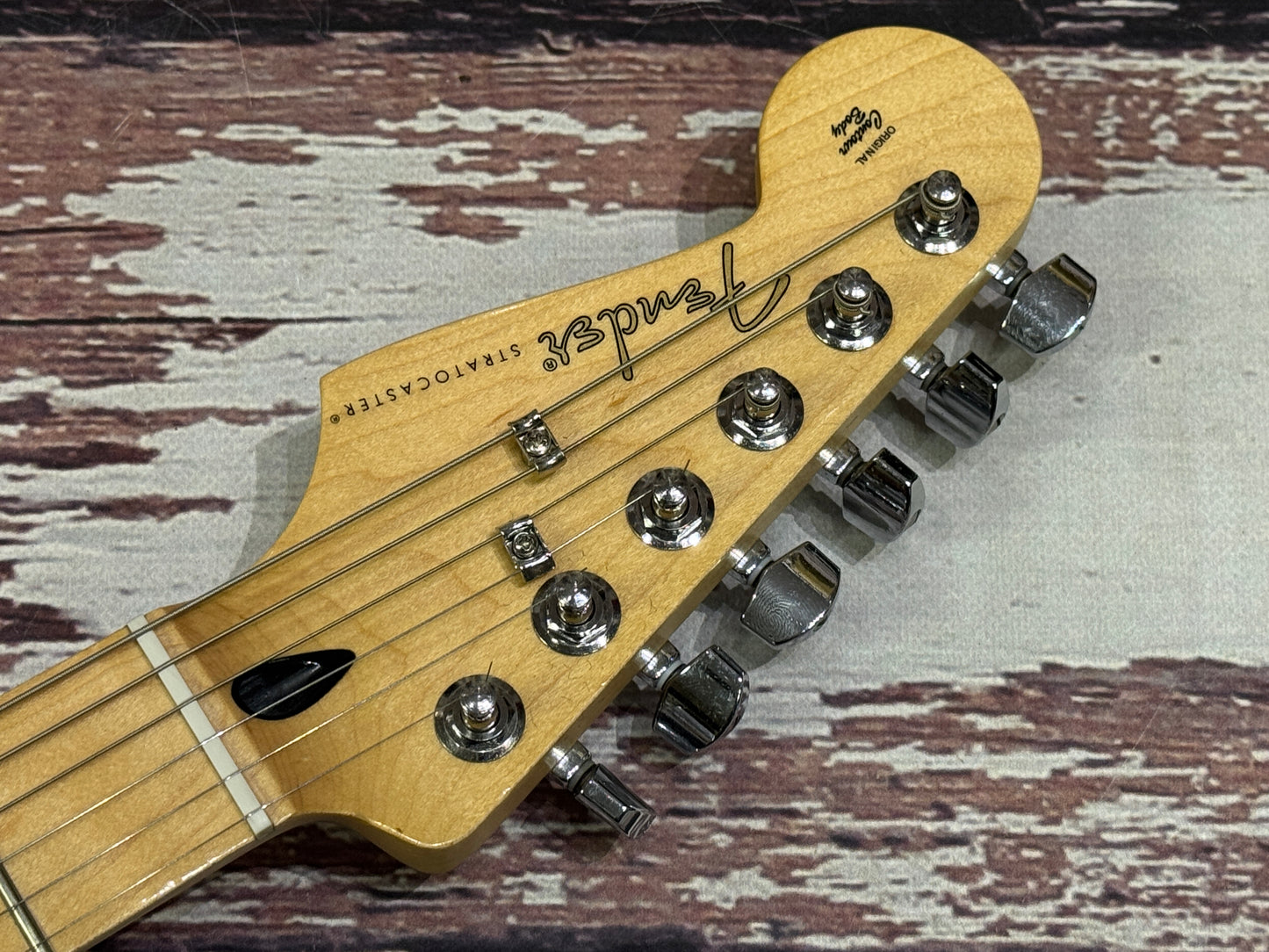 Fender Blacktop Stratocaster - Reverse headstock