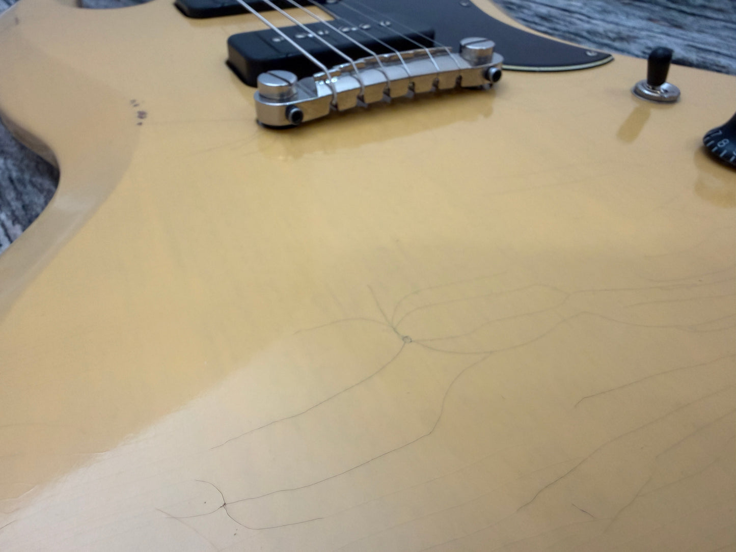 Maybach Albatroz '65 2 P90 Relic faded TV Yellow