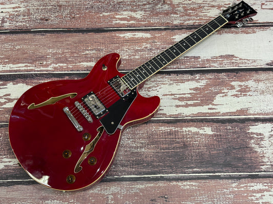 Harley Benton Cherry Semi "335"