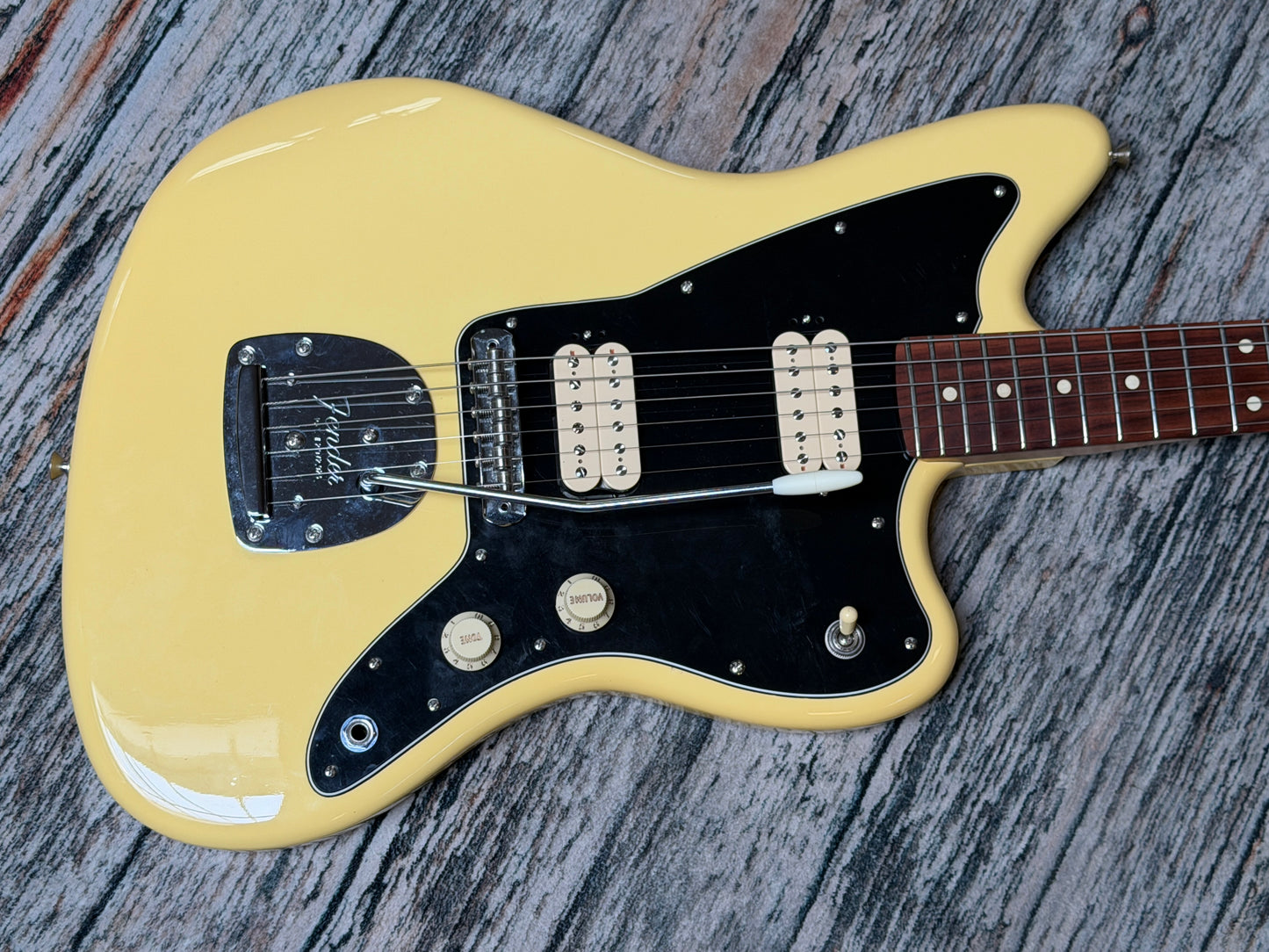 Fender Player Jazzmaster HH -Vintage Yellow Banana Custard