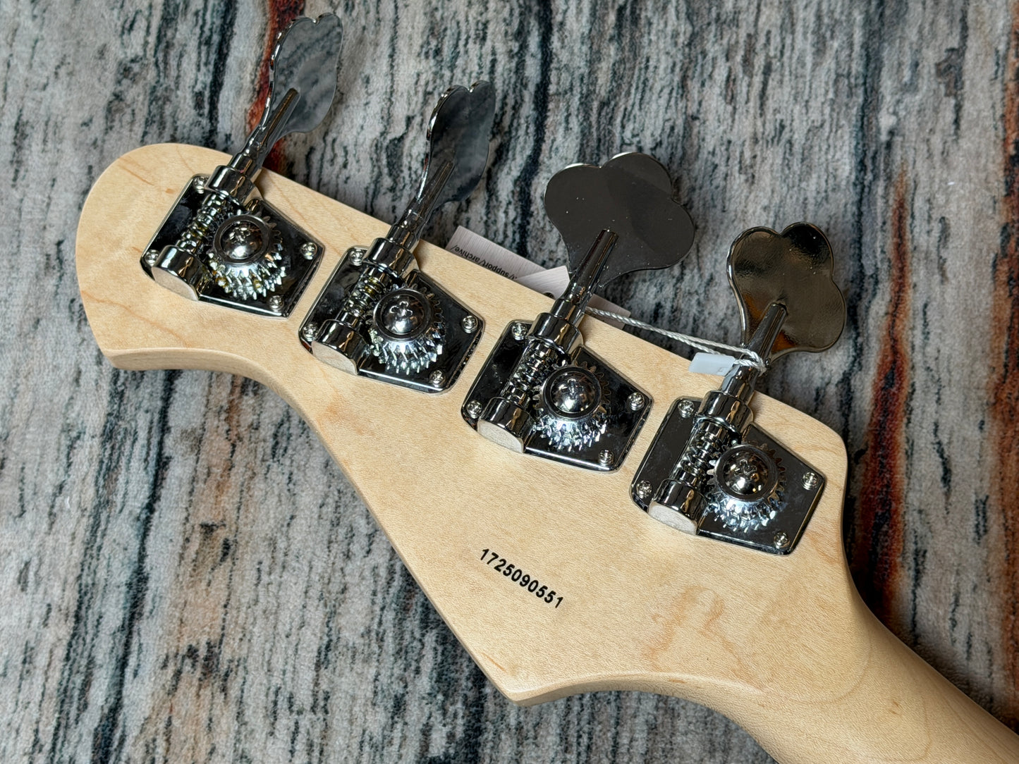Aria STB P.Bass style Maple neck  - Metallic Candy Red