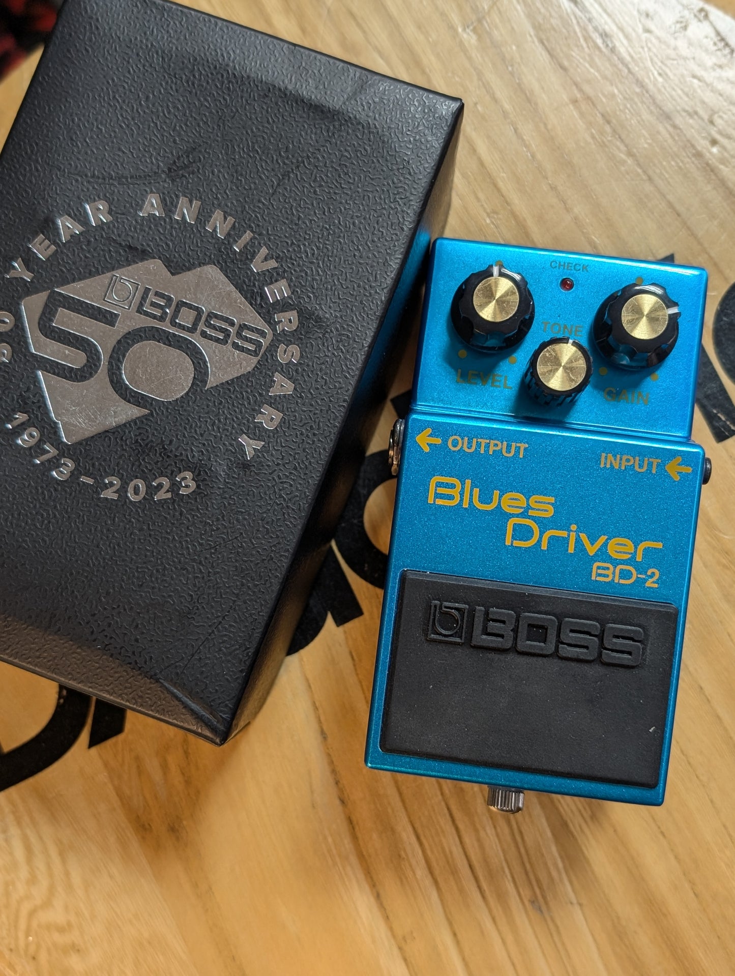 USED Boss Blues Driver BD-2 50th Anniv. Ltd Ed.