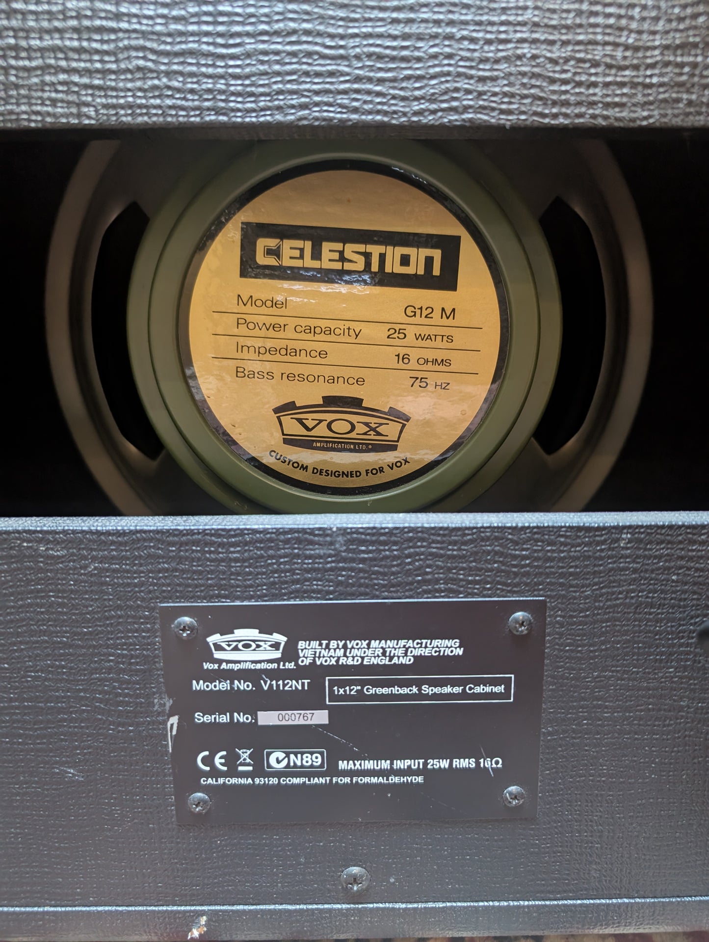 Vox Night Train NT15H & V112NT Matching Cab