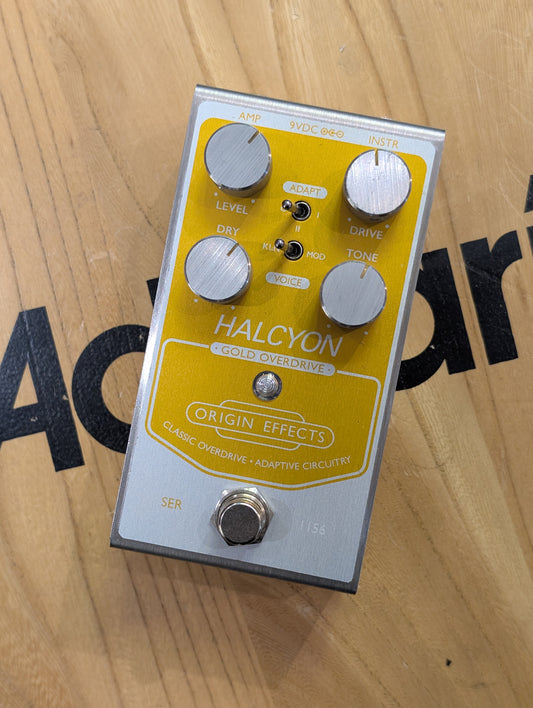Origin Effects Halycon Gold Overdrive (Pre-owned)