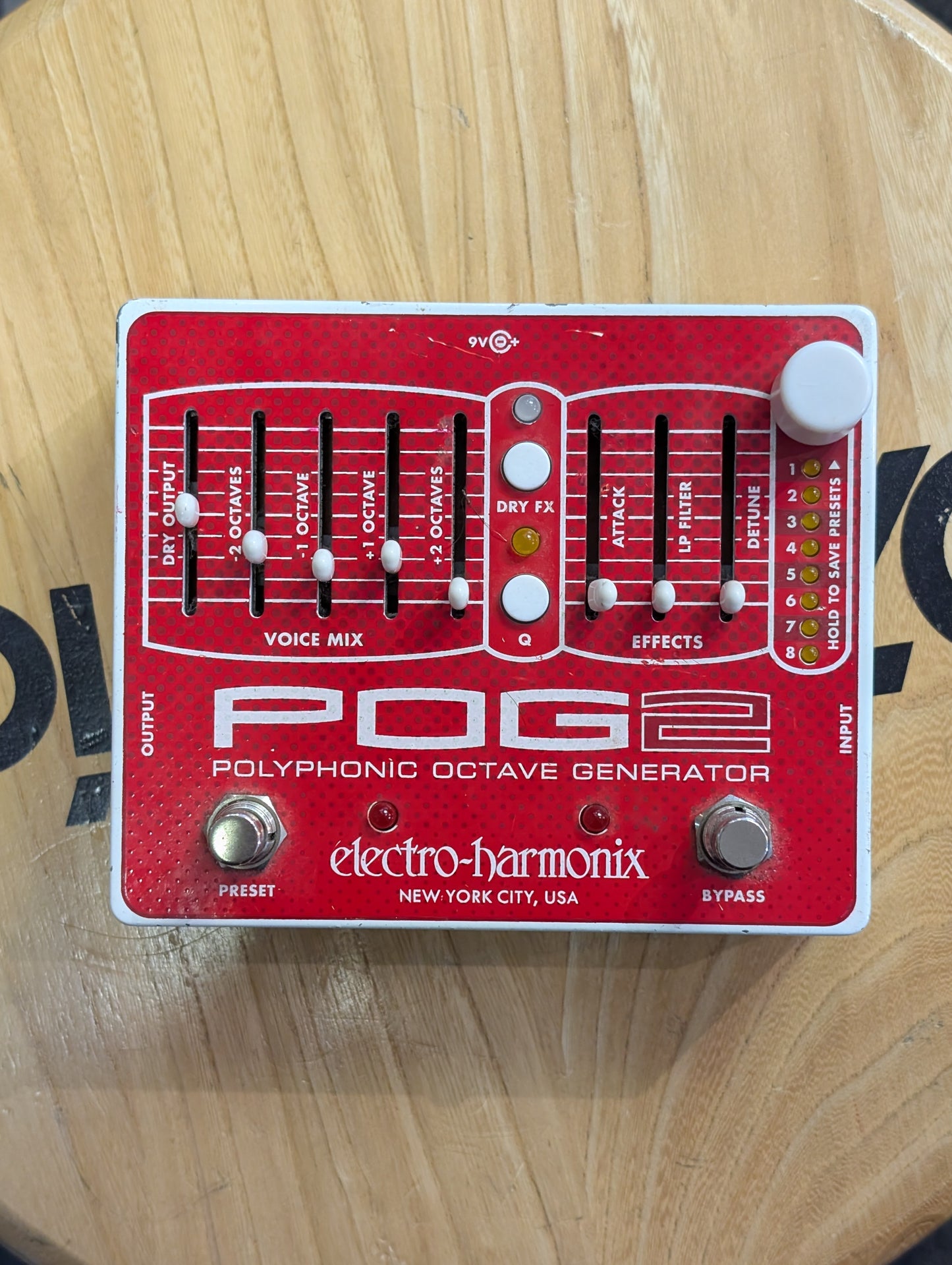 Electro Harmonix POG2 Polyphonic Octave Generator (Pre-owned)