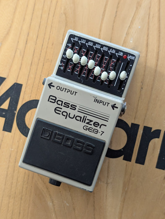 Boss Bass Equalizer GEB-7 (Pre-owned)