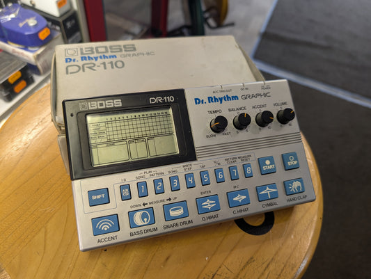 Boss DR-110 Dr. Rhythm Drum Machine (Pre-owned)
