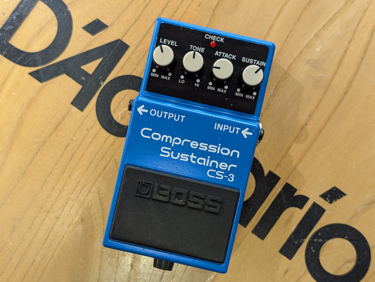 Boss Compressor Sustainer CS-3 (Pre-owned)