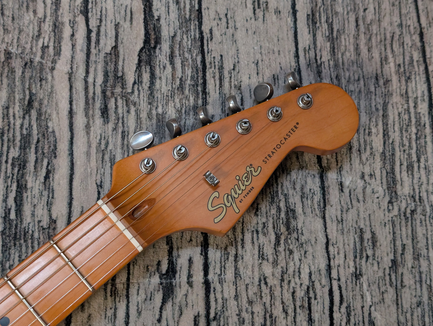 Squier 40th Anniversary Strat Vintage Edition - Satin Sonic Blue