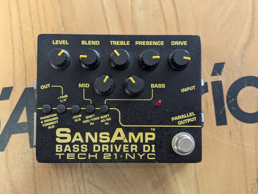 Tech 21 Sansamp Dass Driver DI V2 (Pre-owned)
