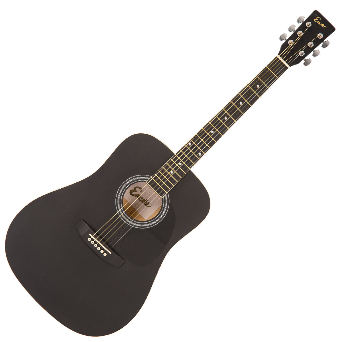 Encore Acoustic Guitar ~ Black