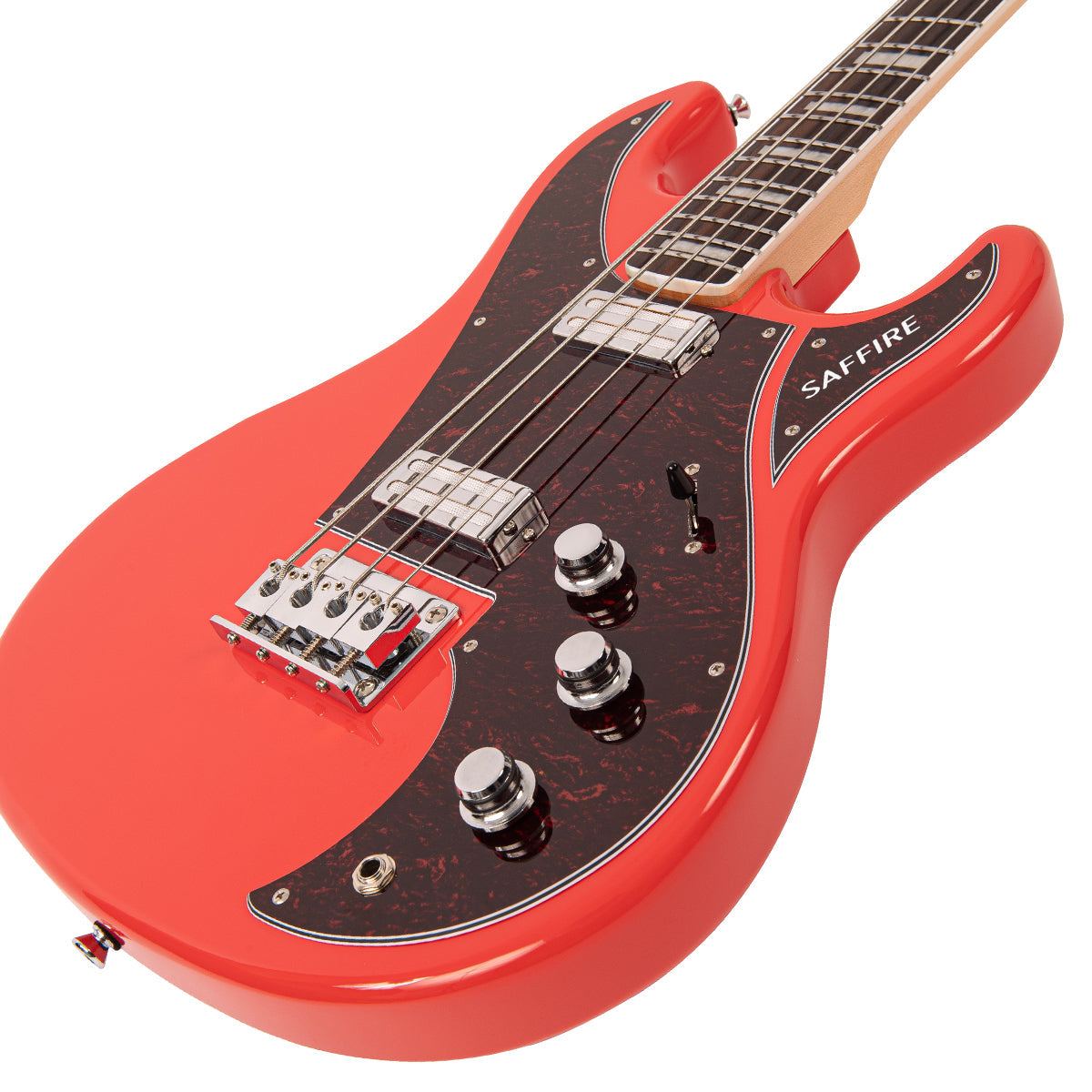 Rapier Saffire Bass Guitar ~ Fiesta Red