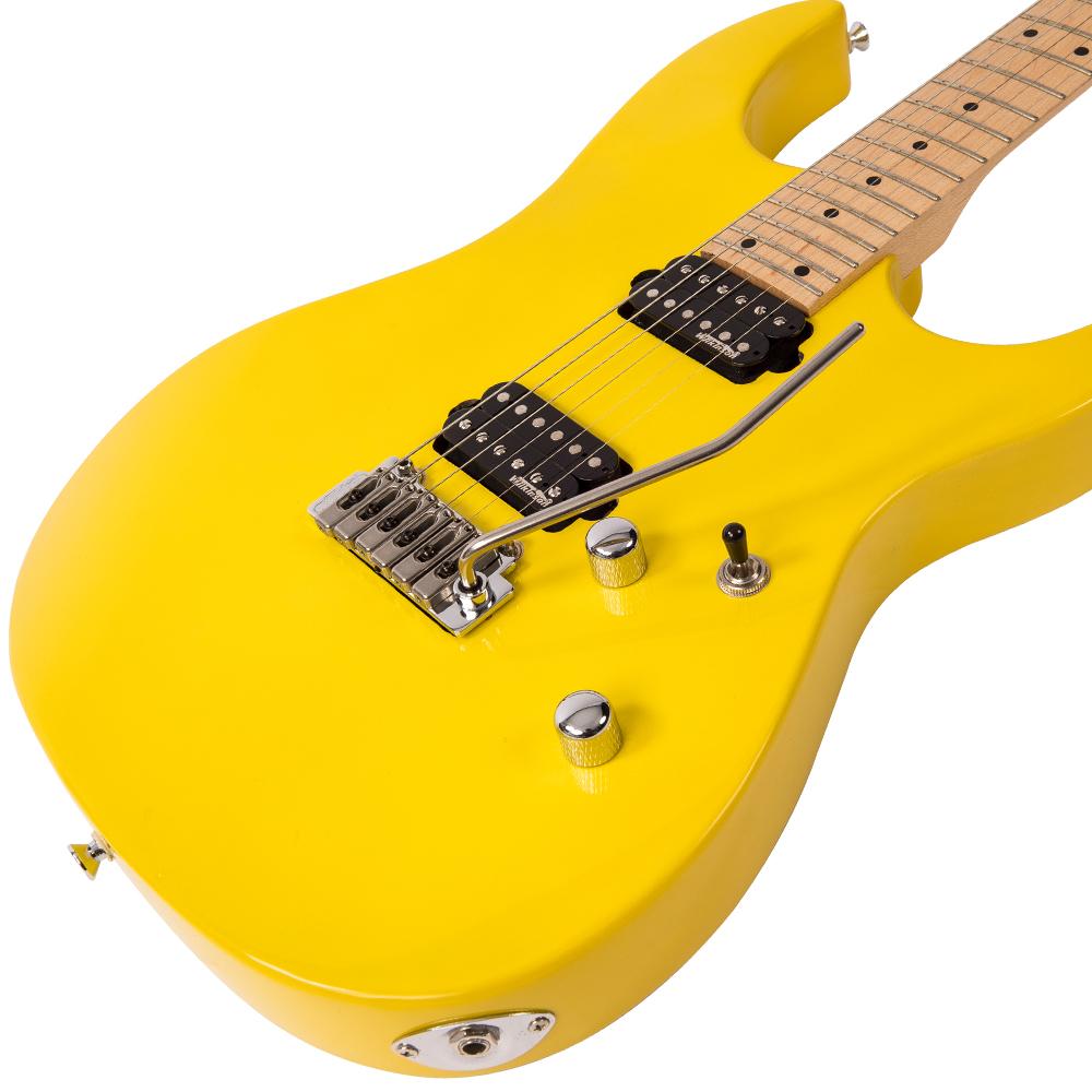 Vintage V6M24 ReIssued Electric Guitar ~ Daytona Yellow