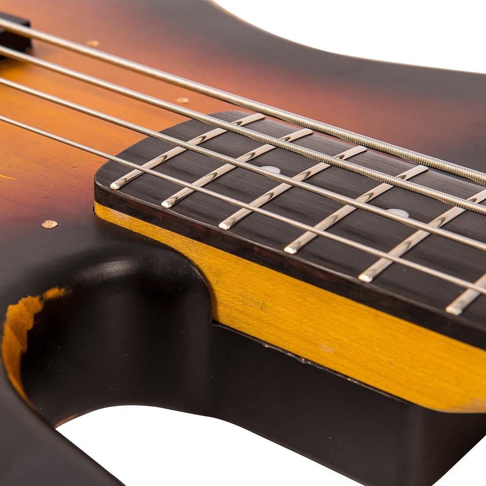 Vintage VJ74 ICON Bass ~ Distressed Sunset Sunburst