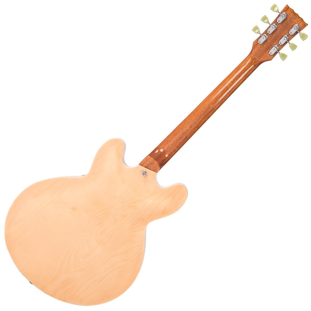 Vintage VSA500 ReIssued Semi Acoustic Guitar ~ Natural Maple